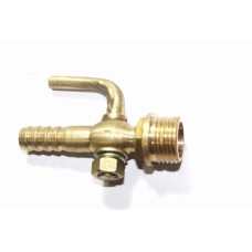 Brass Gas Cock Male To Nozzel